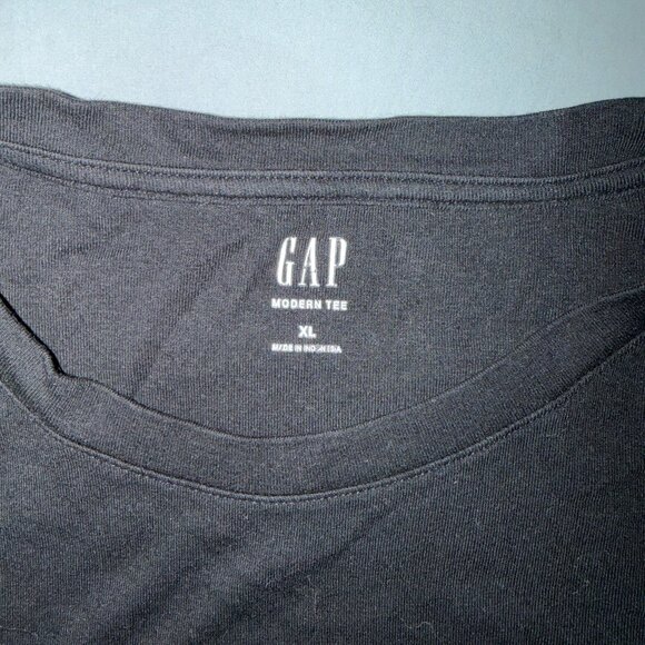 Gap Modern Crop T-Shirt - Black XL - Picture 4 of 4
